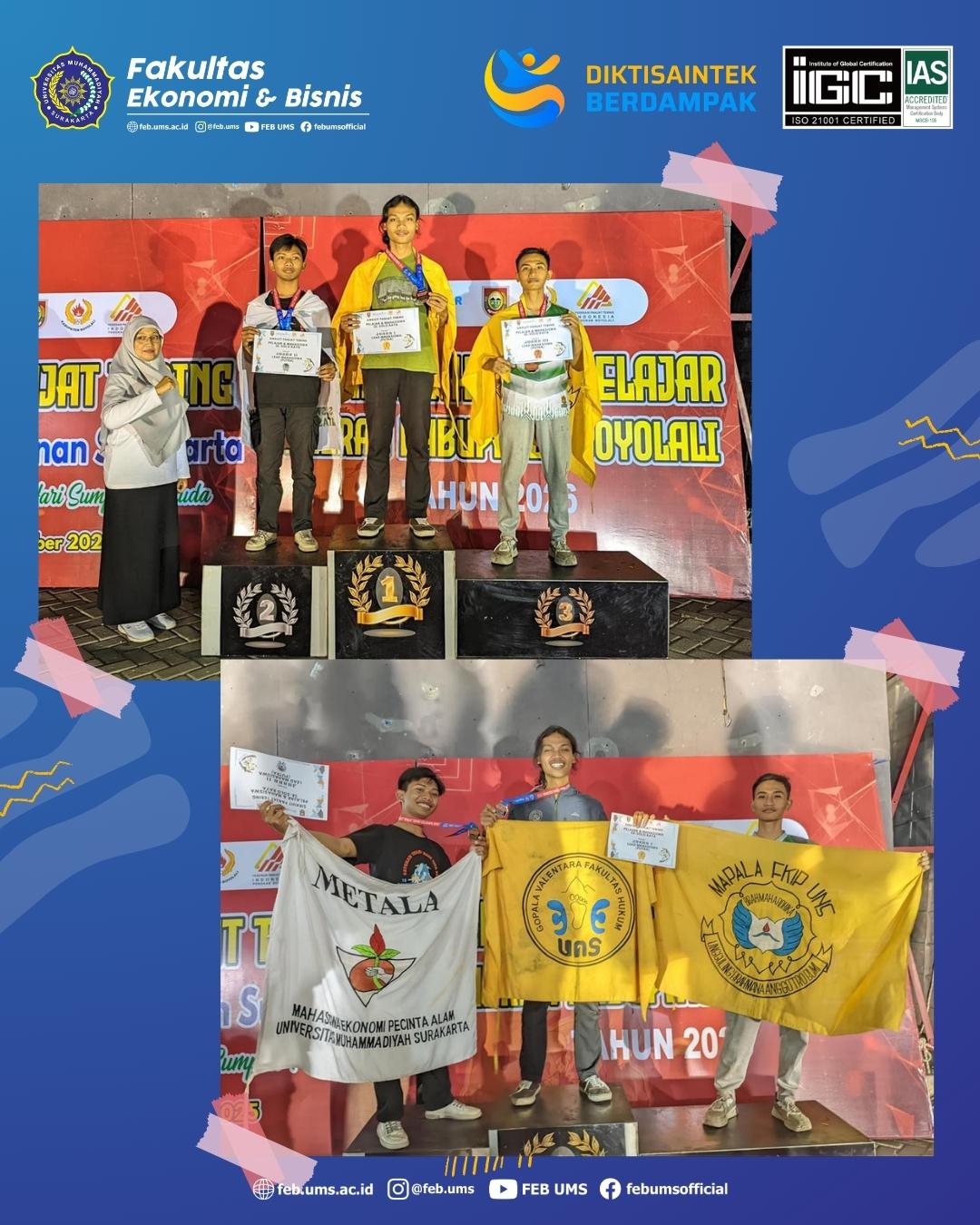 Juara Popda Panjat Tebing Regional (1)