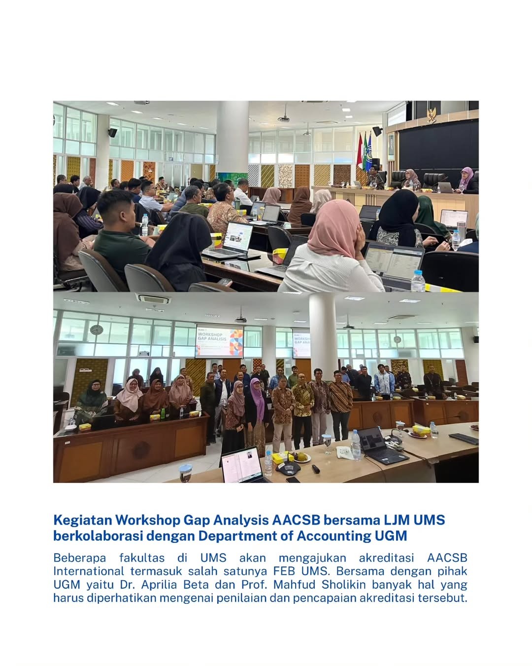 Menjadi UNGGUL dalam suatu pencapaian akreditasi butuh perjuangan yang sangat berat, dimulai da (1)